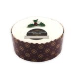 MT055 - Round Iced Christmas Cake 400g