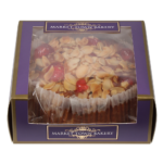 MT084 - Boxed Round Cherry Genoa Cake 600g